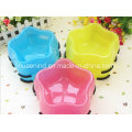 Star Pet Bowl Forma, de alta calidad PP Pet Bowl